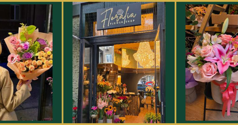 Let Flowers Do the Talking - Make Every Moment Special with Floralia and Visa.